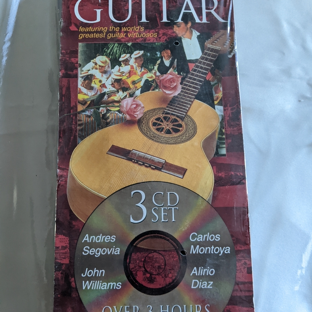 The art of the Guitar 3 compact disc set.